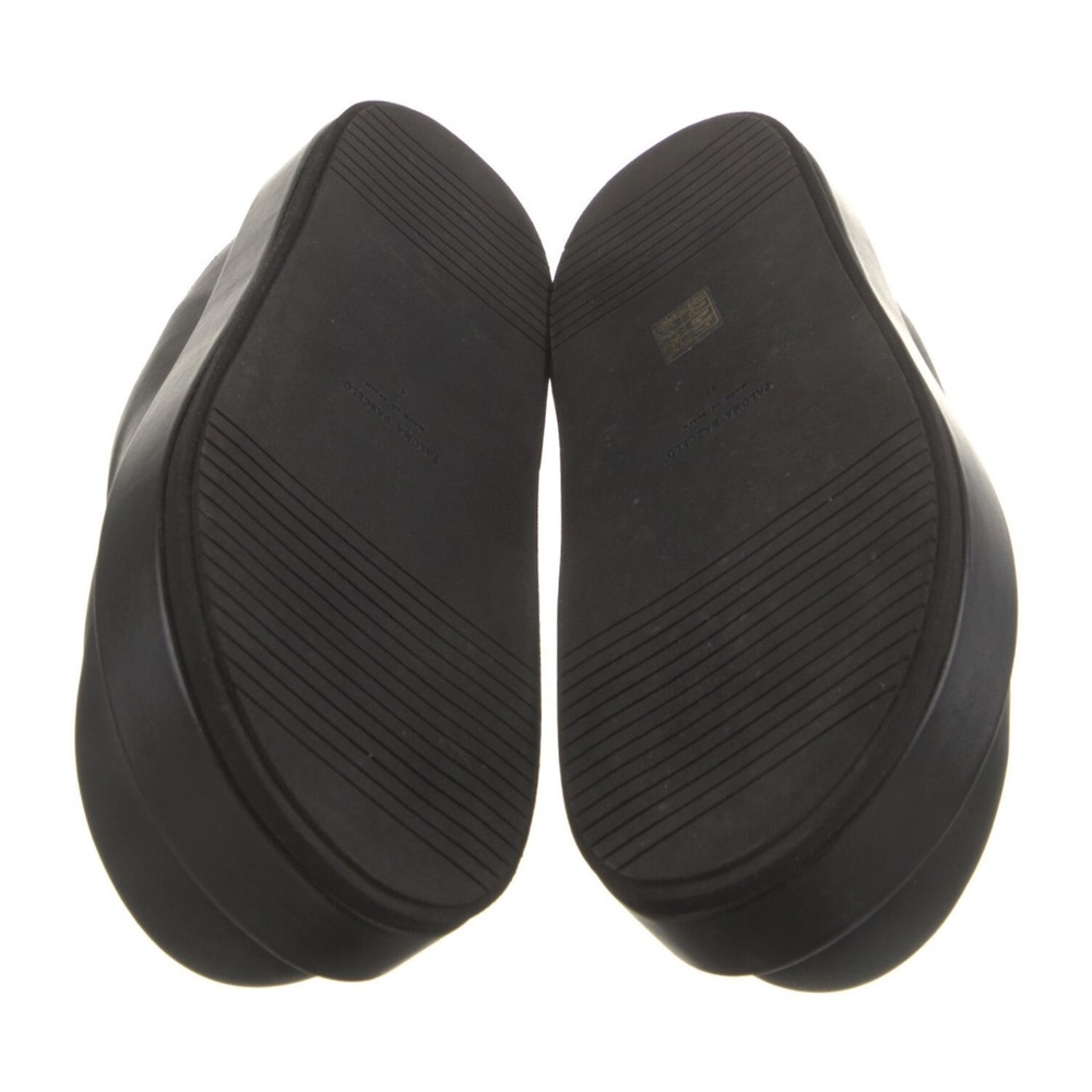 $440 PALOMA BARCELÓ Leather Mules Black IT 42 - Picture 4 of 5